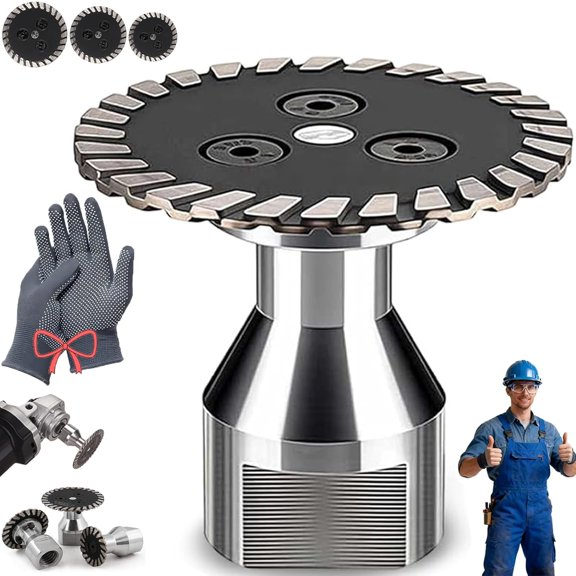 Precision Diamond Carving Wheel, 30/40/50 mm High-Density Diamond Blade, (5/8-11 & M14) with Removable Flange for Angle Grinder, Wet & Dry Use for Granite/Tile/Ceramic (30mm-5/8-11)