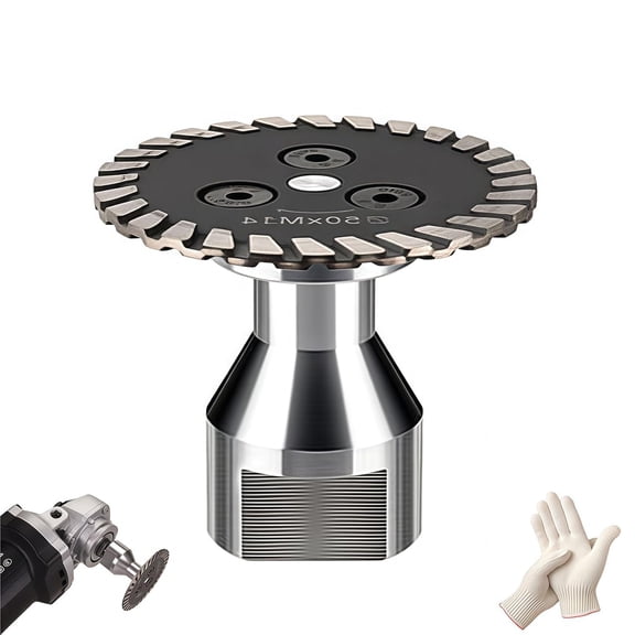 Precision Diamond Carving Wheel (40mm/50mm), High-Density Diamond Blade for Angle Grinder, Wet & Dry Use, Diamond Metal Cutting Wheel Saw for Granite, Marble, Ceramic, Porcelain, Tile
