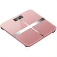 thumbnail image 1 of Precision Digital Body Weight Scale Bathroom Scale with Step-On Technology, 180kg/396lb, Rose, 1 of 8