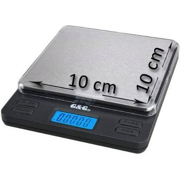 Precision Digital Pocket Scale For Weighing Gold/Coins/Kitchen 10 X 10Cm