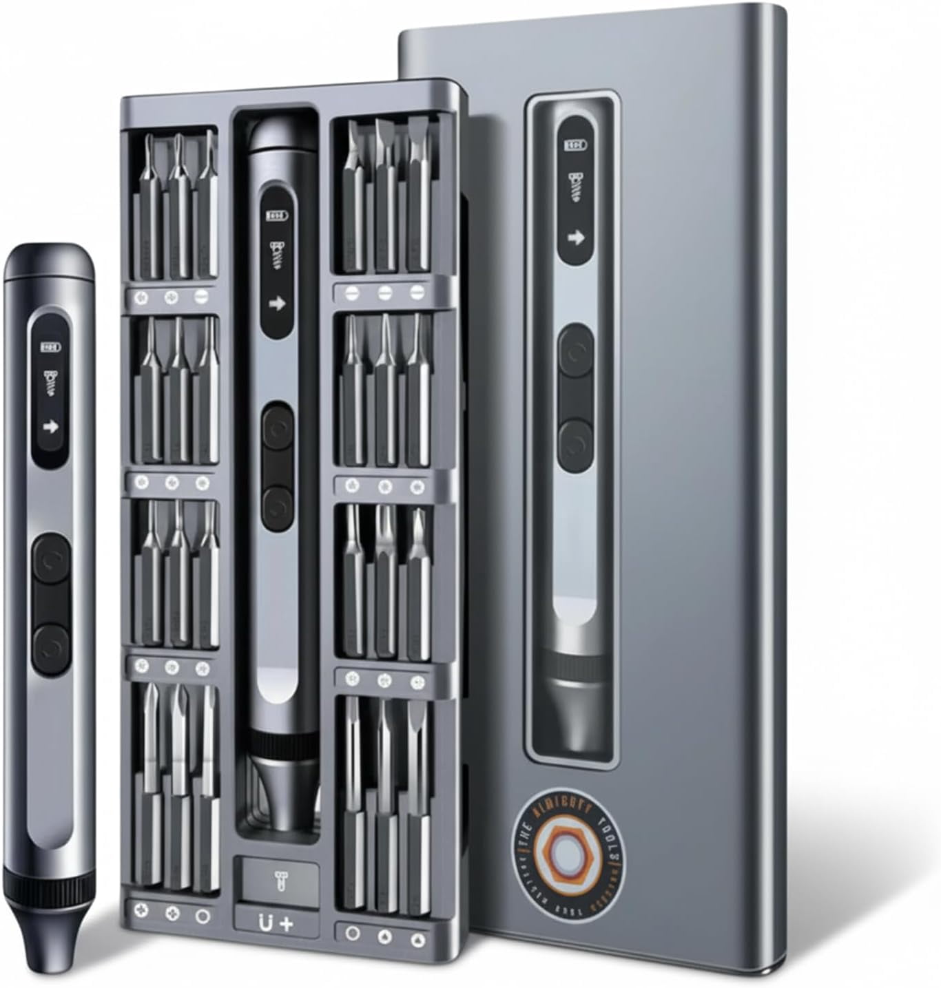 Precision Electric Screwdriver 52-in-1 Kit | Cordless Mini Power Driver ...
