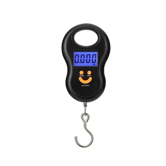 Precision Electronic Digital Scale 50Kg/10g Crane Scale LCD Digital Scale Backlight Fishing Weight Pocket Scale Luggage Scale ,Easy Use