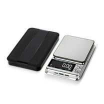 Precision Electronic Scale 500g/100g Digital LCD Count USB Charging Stainless Pocket Kitchen Scales ,High Precision