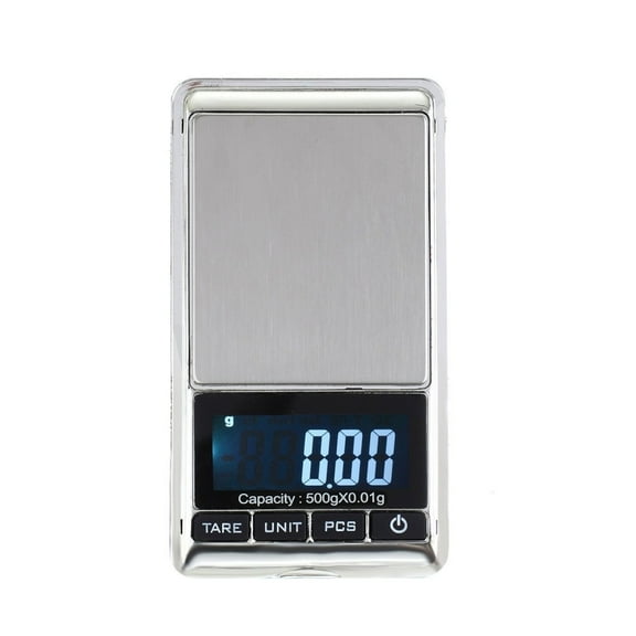 Precision Electronic Scale, Stainless Steel Platform Backlit Lcd Display For Professional Use In Laboratories And Home