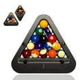 thumbnail image 1 of Precision-Engineered Professional Billiard Rack System That Eliminates Gaps, Wood Billiard 8-Ball/9-Ball Pro Triangle/Diamond Pool Ball Racks, for Tournament Play, Delivers Perfect Racks (8-Ball PRO), 1 of 4