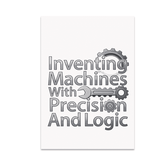Precision Engineering Wall Art - Mechanical Engineer - 13x19 Poster Print