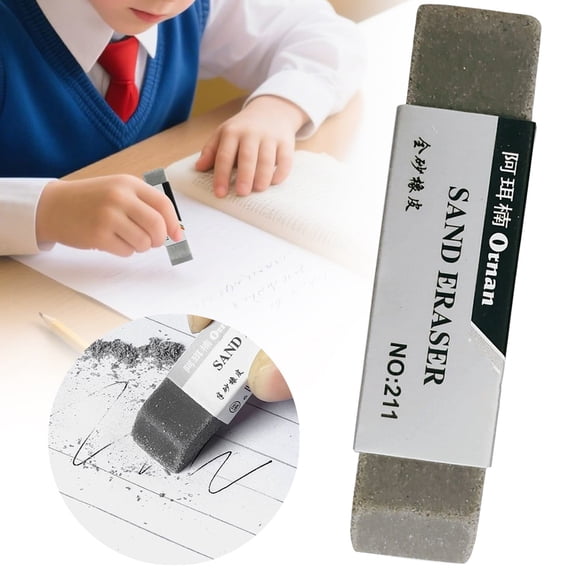 Precision Eraser, Non Abrasive Art Erasers,Anti Burr Sketch Drafting Erasers,Low Dust Clean Eraser for Exam Preparation, Drawing & Art Projects,1Pcs