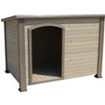 thumbnail image 1 of Precision Extreme Outback Log Cabin Dog House - Grey - Medium, 1 of 5