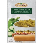 Precision Foods Mrs. Wages Quick Process Sweet Pickle Relish Mix, 3.88 Ounce