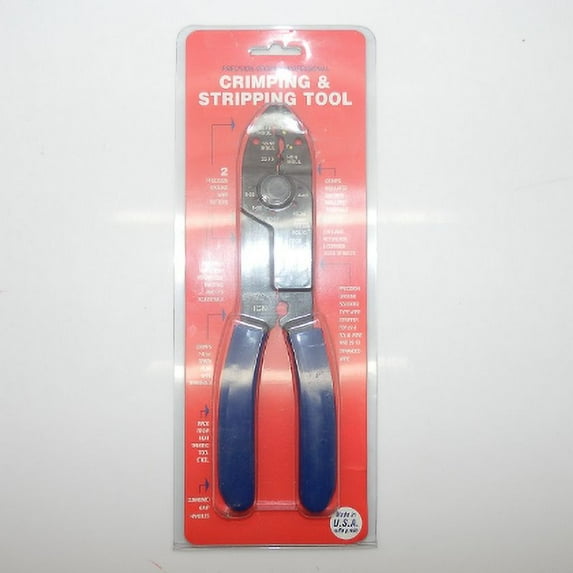 Precision Ground Professional Crimping & Stripping Tool