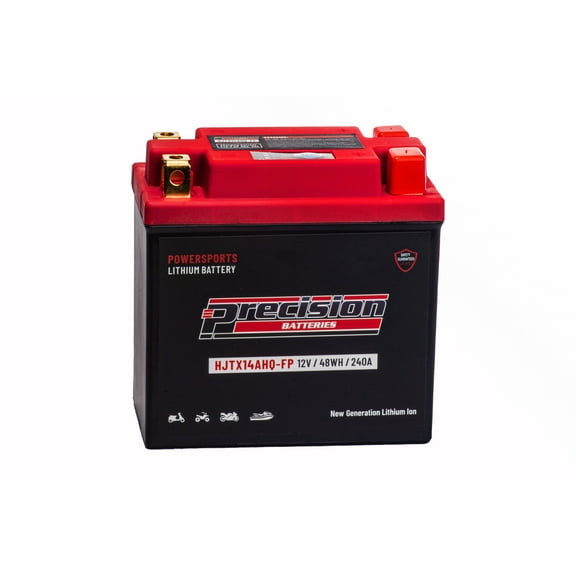 Precision HJTX14AHQ-FP Lithium-Ion Battery Replaces Harley-Davidson 65959-04B