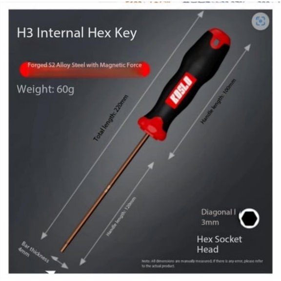 Precision Hexagonal Screwdriver Set - 6-Pointed Star Design with Extended Handle for H2.5/4mm Applications