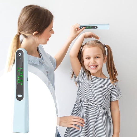 Precision Infrared Height Measurement Device with Digital Display for Home and Office Use Wireless Portable Stadiometer for Adult Growth Tracking