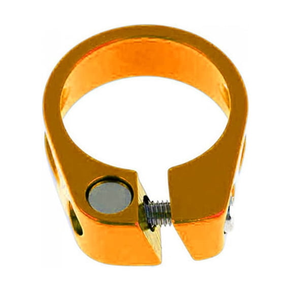 Precision-Machined Seatpost Clamp,gold,31.8mm