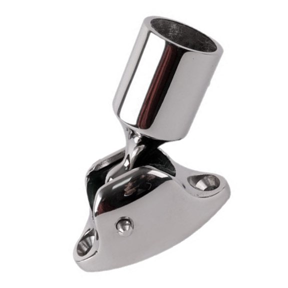 Precision-Machined Stainless Steel Slide Fitting, Deck Hinge for Pipe Mounts