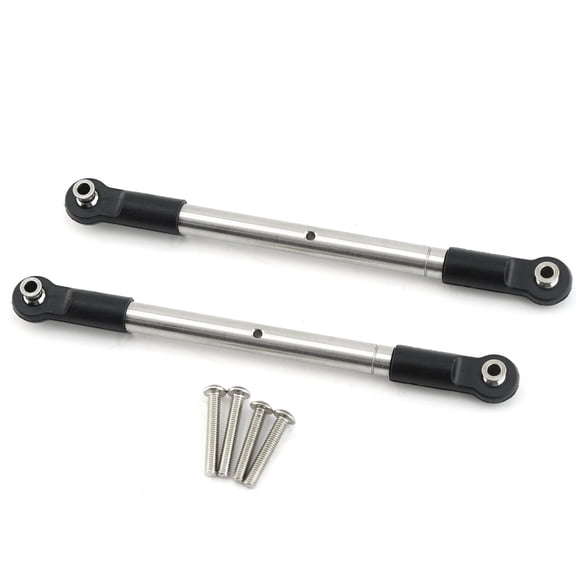 Precision Machined Stainless Steel Tie Rod Set for TRAXXAS 1/10 MAXX Robust Improved Performance