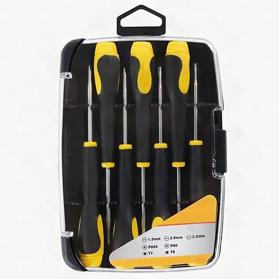 Precision Magnetic Screwdriver Repair Tool Kit with Magnetic Tips for iPhone iPad Tablets 7 PC