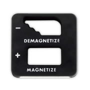 Katzco Black Precision Magnetizer and Demagnetizer - 1 Pack - for Screwdrivers, Screws, Drill Bits, Sockets, Nuts, Bolts, Nails, Drivers, Wrenches, Tweezers, and Other Steel Tools