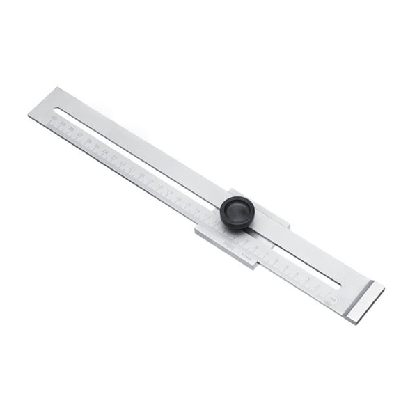 Precision Marking Gauge Woodworking Marking Rulers 0-300mm Measuring Ranges Scribing Tool Marking Gauge Metal Marking