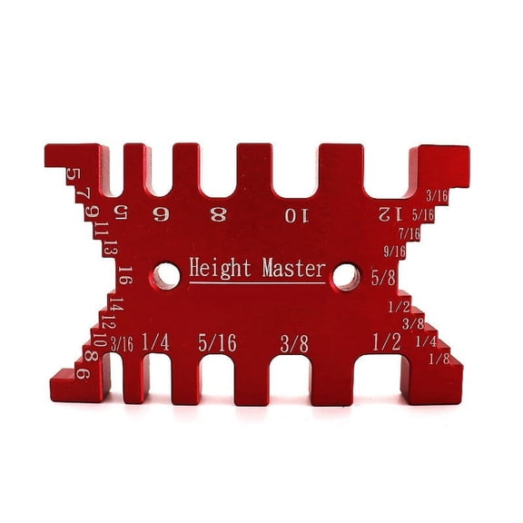 Precision Measure Tenon Gaps, Inch Dovetail Jig Woodworking Tenon Gaps Gauge Measuring Card ,High Precision