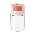 thumbnail image 1 of Precision Measuring Glass Spice Dispenser, Leak-Proof Push-Button Control Seasoning Bottle with 0.02 Oz Portion, Reusable Kitchen Pantry Storage for Salt Pepper Spices Powder, Durable Glass Container, 1 of 4