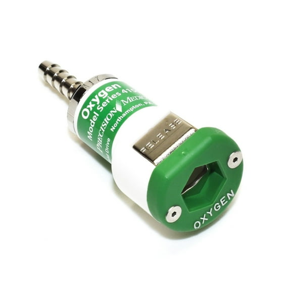 Precision Medical 4154 O2 Puritan-Bennett Female Hose Barb Coupler