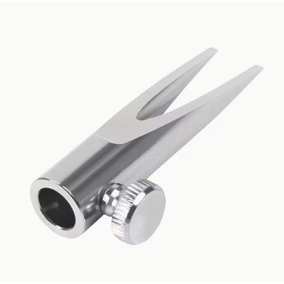 Precision Metal Eyebrow Pencil Sharpener with Duckbill Shaping Tool & Built-in Cable Cutter - Fragrance-Free Eyebrow Grooming Assistant for Sensitive Skin, Compact Travel Size