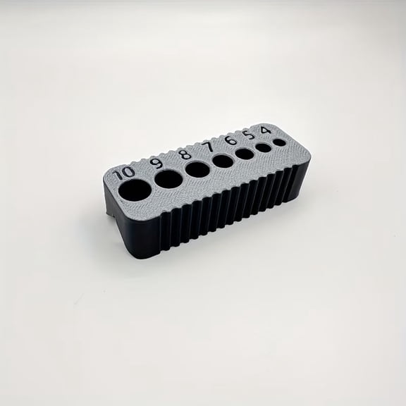 Precision Metric Drill Bit Guide for 0.16" to 0.39" Bits - Essential Tool for Accurate Drilling