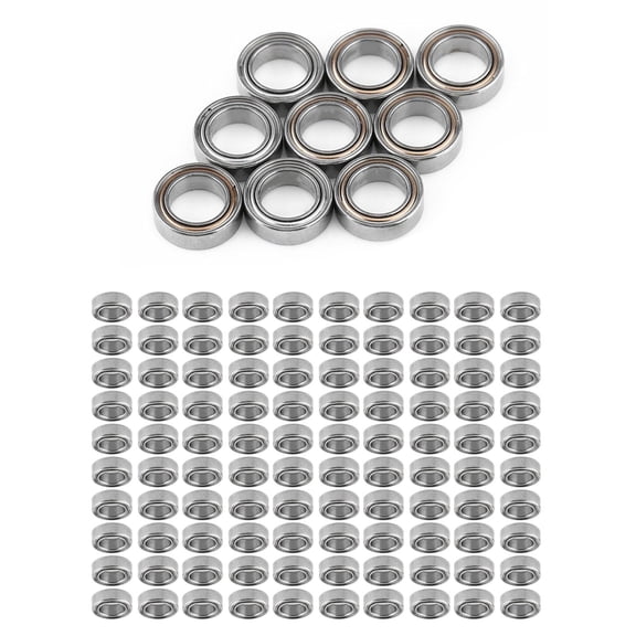 Precision Miniature Bearings 5mm Inner x 8mm Outer x 2.5mm Height, 100 pcs
