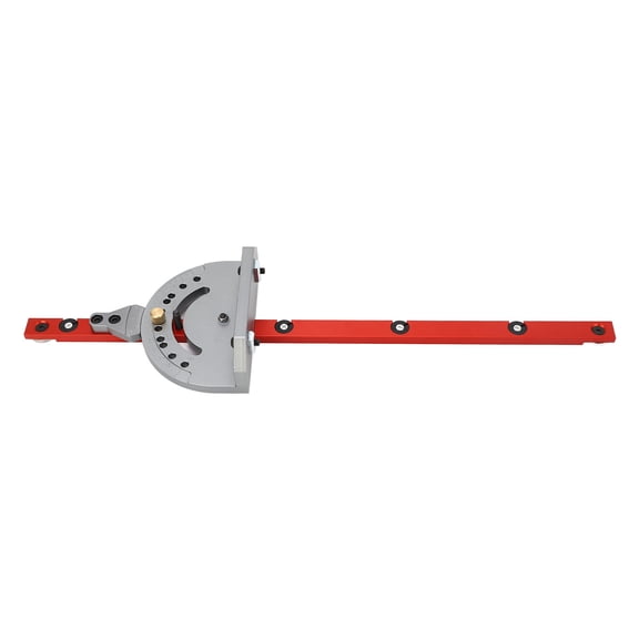 Precision Miter Gauge Table Saw Fence System 19 Inches / 48.26 cm Woodworking Angle Ruler Bar