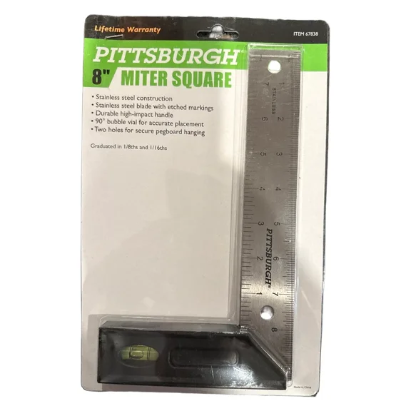 Precision Miter Square Tool 8"