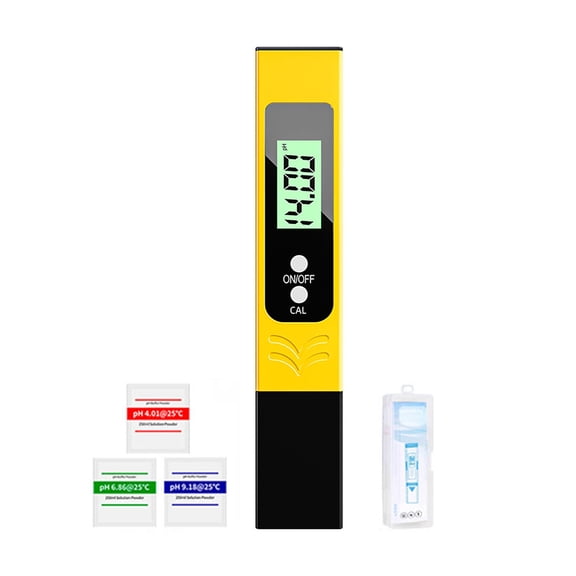 Precision PH Meter Pen for Accurate Alkalinity and Acidity Testing Handheld Digital PH Tester with Auto Calibration Lab Grade Measurement for Home Brewing Aquariums Hydroponics