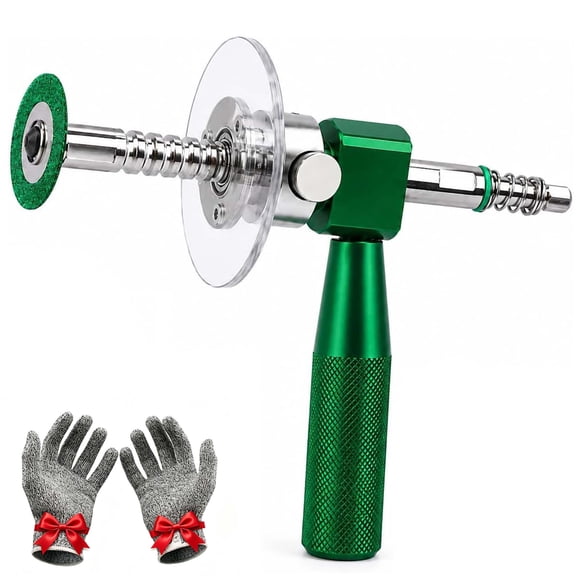 Precision PVC Internal Pipe Cutter, Drill Attachment Inside Pipe Cutting Tool with Diamond Wheel, Adjustable Depth Flush Cutter for Plumbing Repair Tight Spaces
