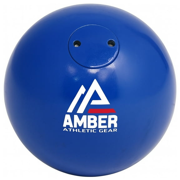 Precision Performance 4kg/8.81lb Iron Shot Put Versatile Training and Competition Excellence with Sturdy Cast Iron Build and Durable Polyurethane Coating Blue