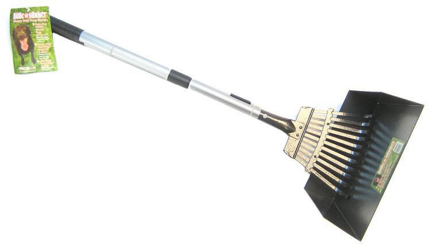 Precision Pet Little Stinker Heavy Duty Pooper Scooper with Rake Large