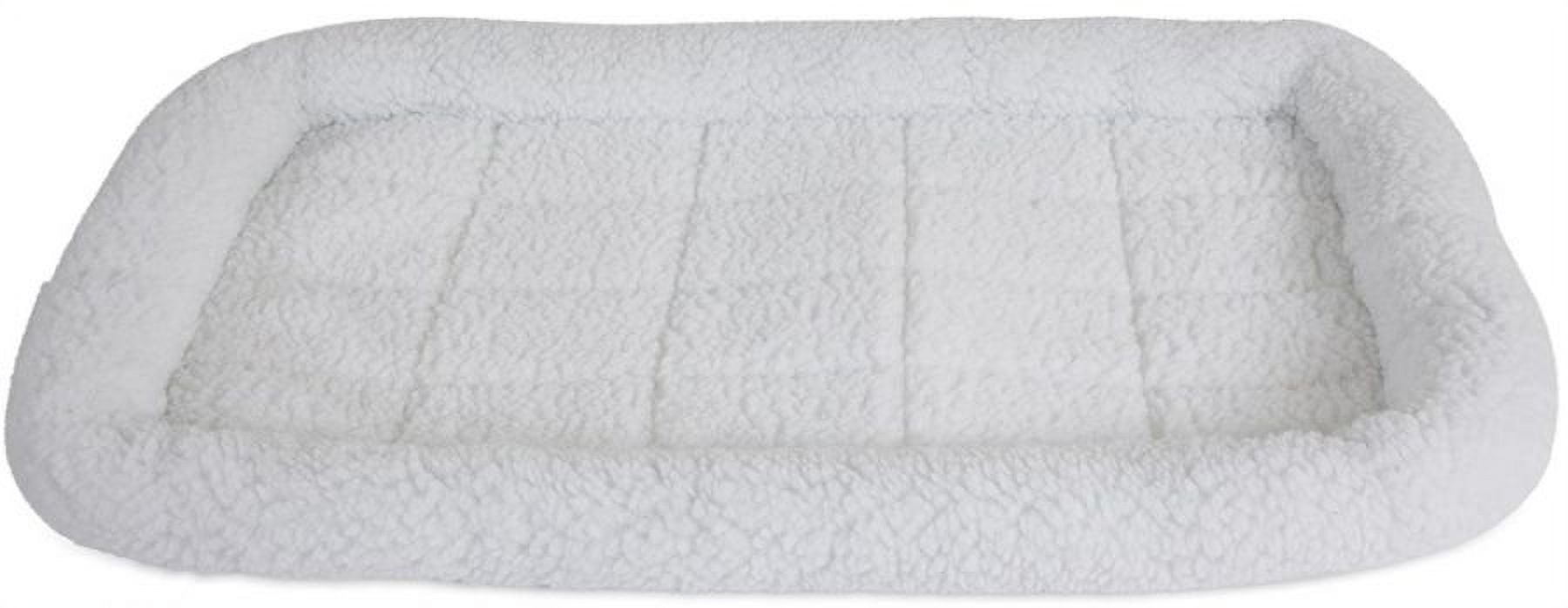 Precision Pet SnooZZy Pet Bed Original Bumper Bed White Medium (29"L