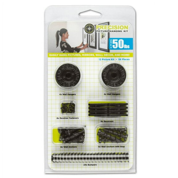 Precision Picture Hanging Kit, 12 Picture Kit