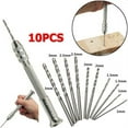 Precision Pin Vise Hand Drill Set Of 10 Pieces Rotary Tools For Models