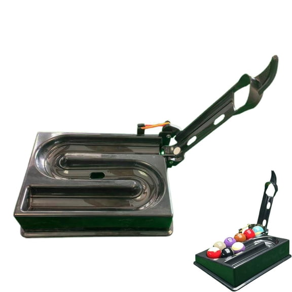 Precision Pool Ball Setter Trainer, Fixed Position Billiard Ball Feeder Holds 15 Balls for Solo Practice, Cue Shot Accuracy Training Accessory for Standard Pool Tables