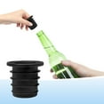 thumbnail image 1 of Precision Pourer Spout | Universal Liquor Bottle Converter | Silicone Adapter, Controlled Flow, Easy Clean Design for Wine, Olive Oil | White | 6-Pack, 1 of 8