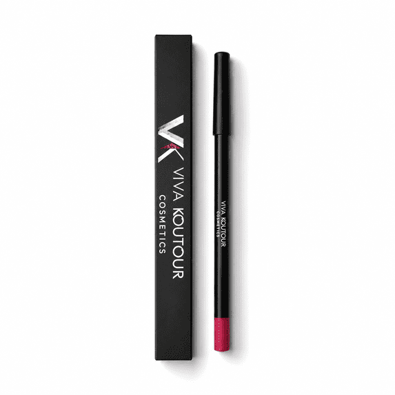 Viva Koutour Cosmetics Precision Pout Liners Lightweight Natural Lip Liner Pencils, Deep Red