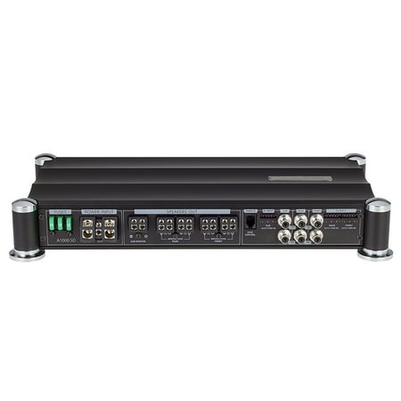 Precision Power ATOM Series A1000.5D 2,000-Watt-Max 5-Channel Digital Power Class-D Audio Amplifier with Wired Remote, A1000.5D