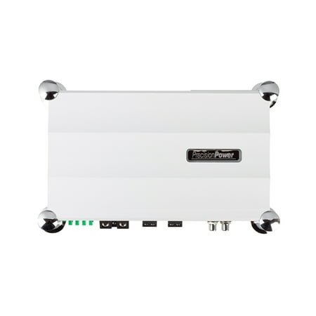 Precision Power MPA1200.1D 1200W Water-Resistant Atom Series Subwoofer Amplifier for Boat + Marine Uses with Remote Bass Control