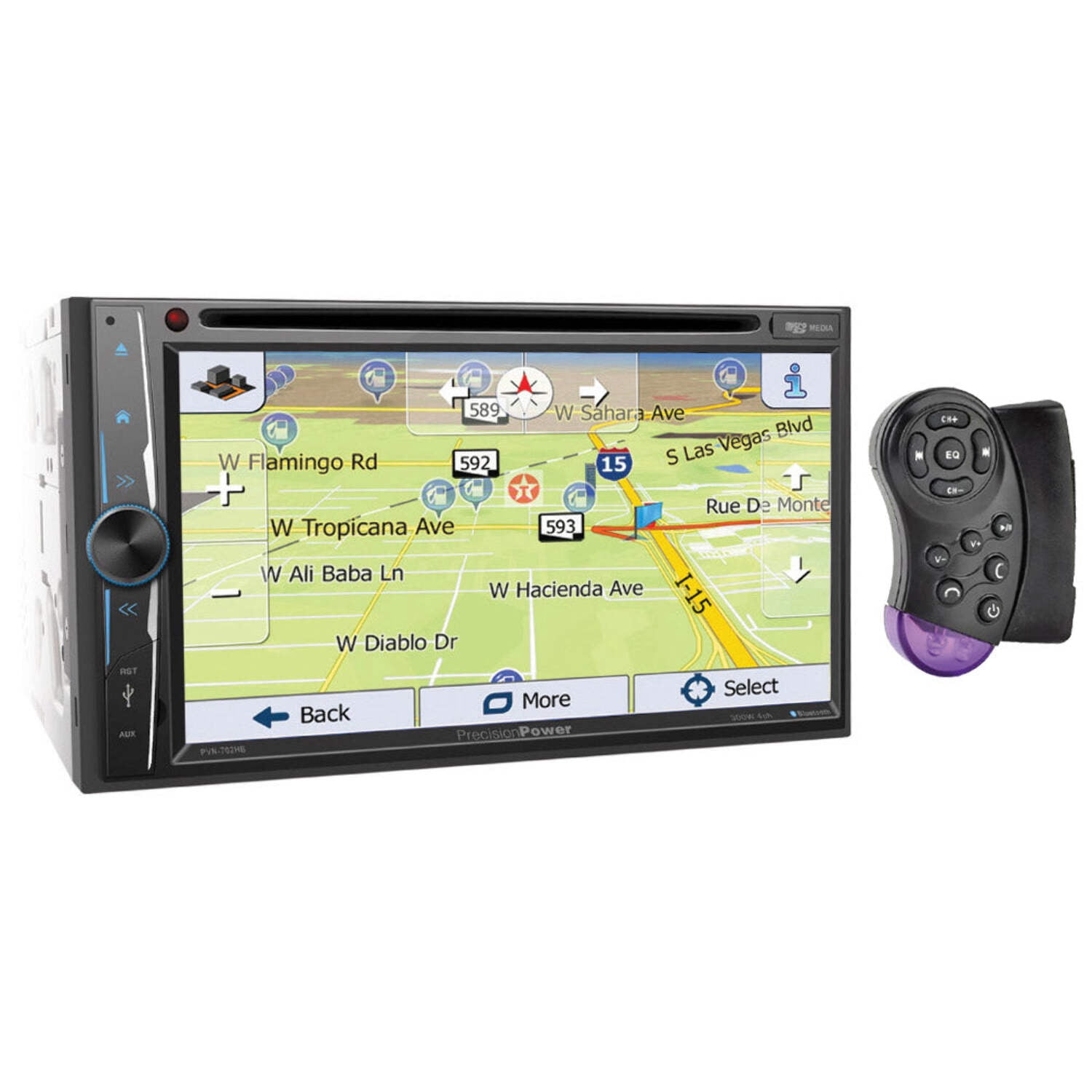 Precision Power PVN-702HB 7" Navigation Headunit System