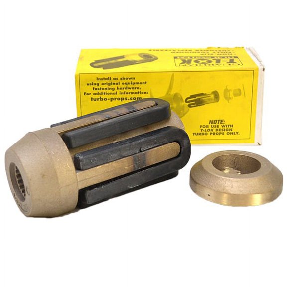 Precision Propeller Guardian TTL 400 Turbo Boat Prop T-Lok Hub Kit