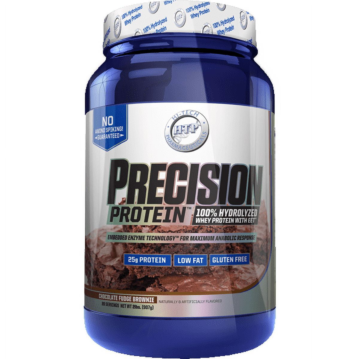 Precision Protein - Hi-Tech Pharmaceuticals Chocolate Fudge Brownie 2lb