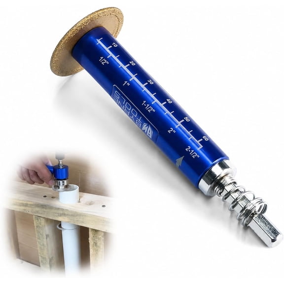 Precision Pvc Internal Pipe Cutter Inside Tool, for flush cuts tight spaces plumbing repair handle easy control durable design.