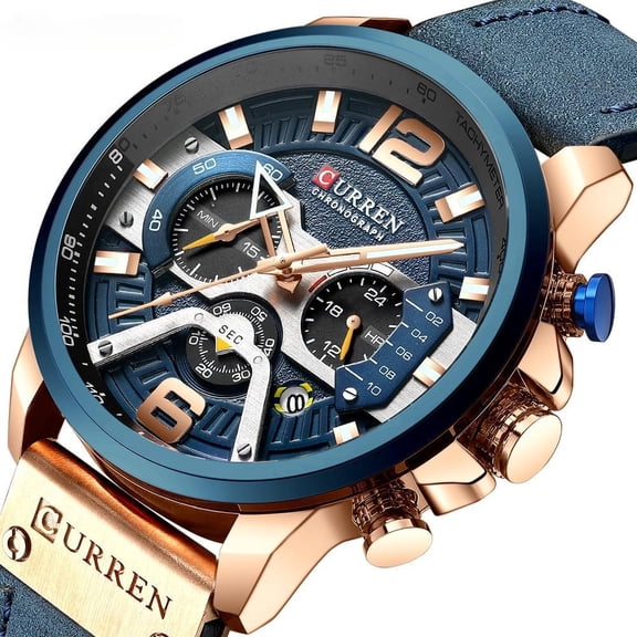 Precision Quartz Men's Sports Watch - Ideal for Active Enthusiasts