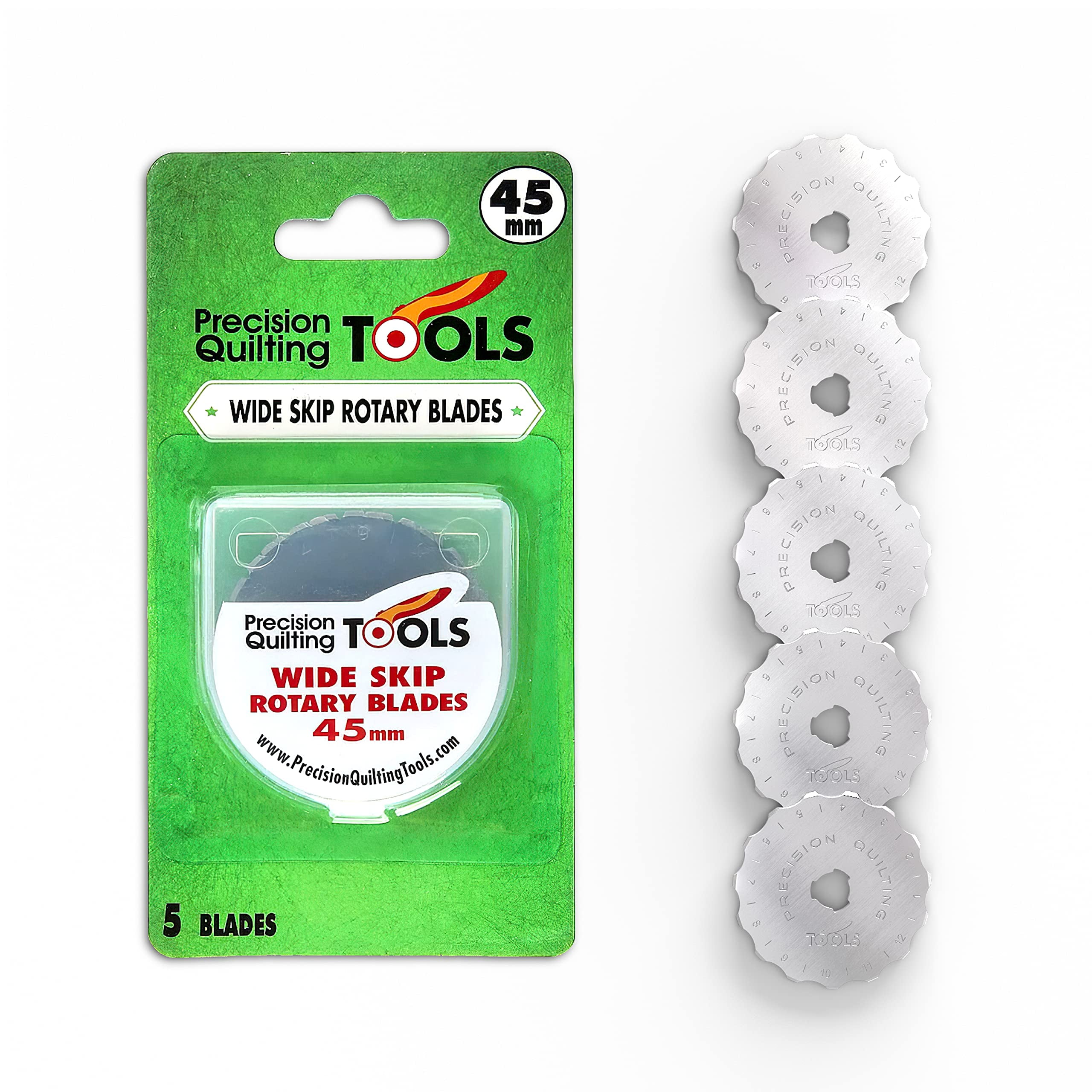 Precision Quilting Tools 45mm Rotary Blade 5 Count