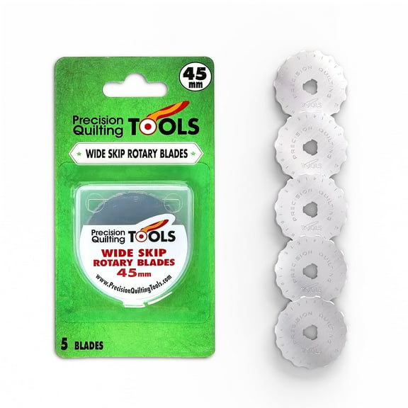 Precision Quilting Tools 45mm Rotary Blade 5 Count